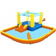Žaidimų baseinas su žaidimų aikštele ir batutu H2OGO